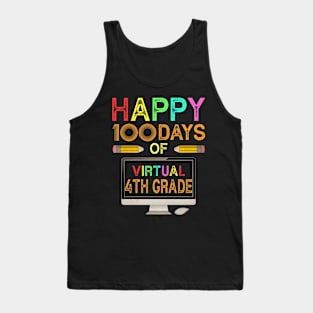 100 days of school 4th grade Tank Top